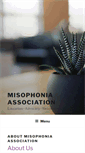 Mobile Screenshot of misophonia-association.org