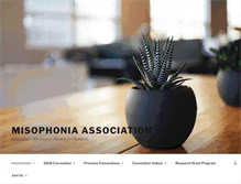 Tablet Screenshot of misophonia-association.org
